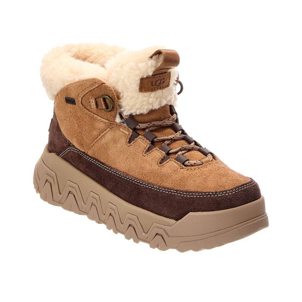 Ugg W Terretrail Cozy Lace Bootie, Chestnut